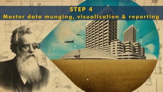 STEP 4Master data munging, visualization & reporting  