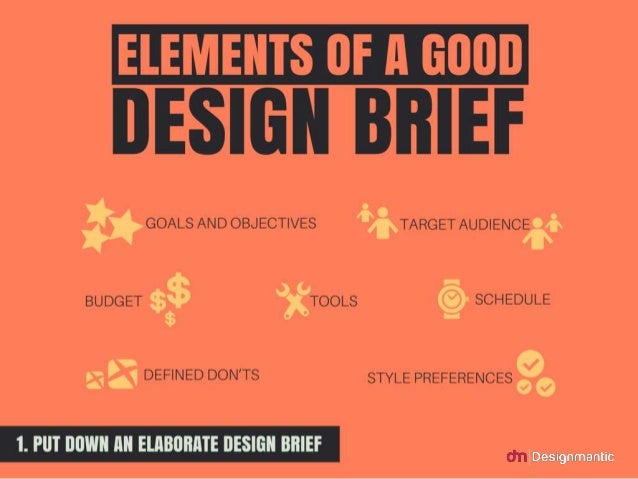 elements of a good design powerpoint recipe template