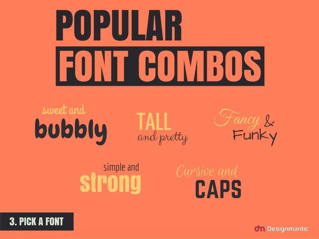 Popular Font Combos