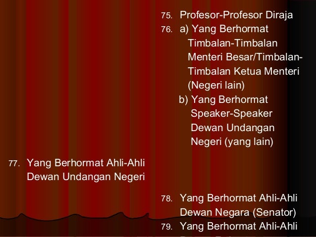 8 susunan keutamaan negeri perak