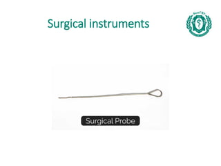 №8 Suturing a wound.Surgical instruments and Suturing a Wound | PDF