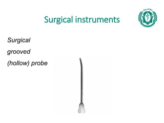 №8 Suturing a wound.Surgical instruments and Suturing a Wound | PDF