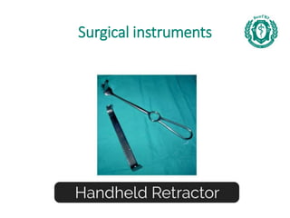 №8 Suturing a wound.Surgical instruments and Suturing a Wound | PDF
