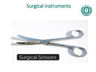№8 Suturing a wound.Surgical instruments and Suturing a Wound | PDF