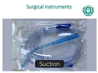 №8 Suturing a wound.Surgical instruments and Suturing a Wound | PDF