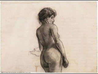 1917
The Distant Island
1886-87 Mujer desnuda de pie vista desde atrás. Dibujo a lápiz
 