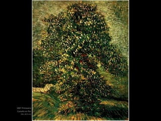 1887 Primavera
Castaño en flor
(56 x 46.5 cm)
 