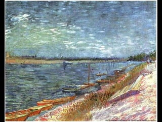 1887 Primavera. Vista de un río con botes de remos (52.x 65 cm)
 