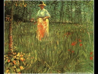 1887 Verano. Mujer caminando en un jardín (48 x 60 cm)
 