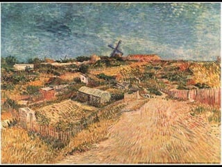 1887 Verano. Huertos en Montmartre: La Butte Montmartre (96 x 120 cm)
 