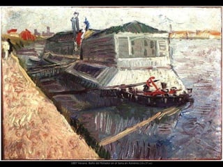 1887 Verano. Baño del flotador en el Sena en Asnières (19 x 27 cm)
 