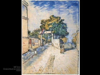 1887 Verano
Entrada al Moulin de la Galette
Acuarela
 