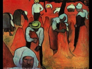 Émile BERNARD 1888-Recolección del trigo negro (El trigo negro) (72×92 cm)
 