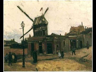 1886 Otoño. Le Moulin de la Galette (38.5 x 46 cm)
 