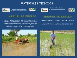 SEMIFOR:UN PROYECTO PARA EL FORTALECIMIENTO DEL SISTEMA DE PRODUCCIÓN DE SEMILLAS CERTIFICADAS PARA EL ARROZ POPULAR EN CUBA”