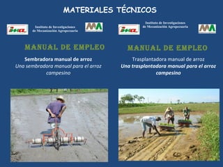 SEMIFOR:UN PROYECTO PARA EL FORTALECIMIENTO DEL SISTEMA DE PRODUCCIÓN DE SEMILLAS CERTIFICADAS PARA EL ARROZ POPULAR EN CUBA”