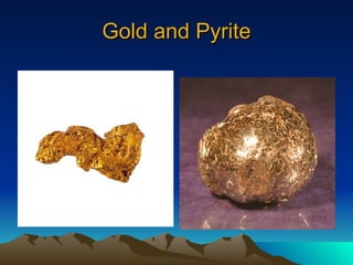 Gold and Pyrite 