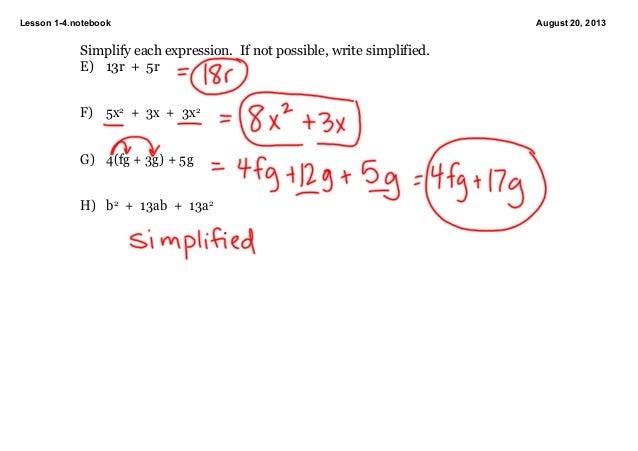 8th Alg -l1.4 8th Alg -l1.4