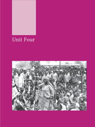 Social and Political Life 78
Unit Four
 
