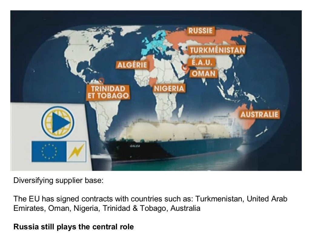 Diversifying supplier base The EU