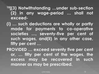 Operatives Wages Register The Payment of Wages Act 1936 | PDF