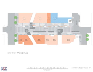 8th STREET PAVING PLAN
8 T H & F I L B E R T S T R E E T G A R A G E
P H I L A D E L P H I A , P A
3 0 M A Y 2 0 1 3
O ’ D O N N E L L & N A C C A R A T O , I N C .
W A L L A C E R O B E R T S & T O D D , L L C .
 