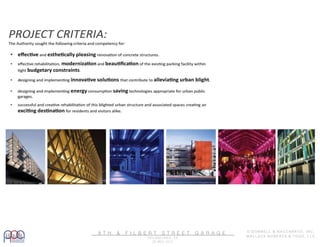 8 T H & F I L B E R T S T R E E T G A R A G E
P H I L A D E L P H I A , P A
3 0 M A Y 2 0 1 3
O ’ D O N N E L L & N A C C A R A T O , I N C .
W A L L A C E R O B E R T S & T O D D , L L C .
 