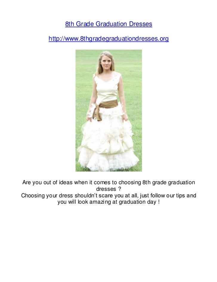 8th grade recognition dresses