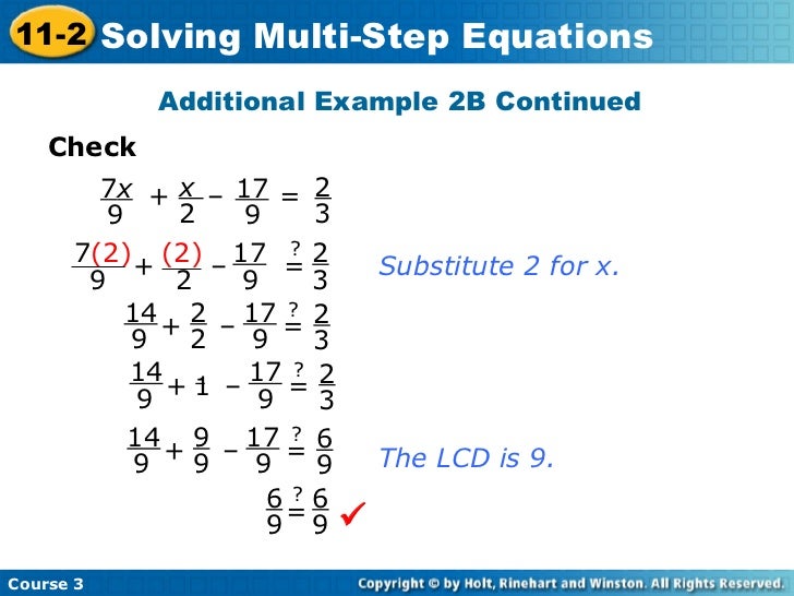 8th grade solving simple equations practice
