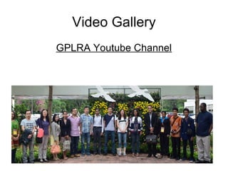 Video Gallery
GPLRA Youtube Channel
 