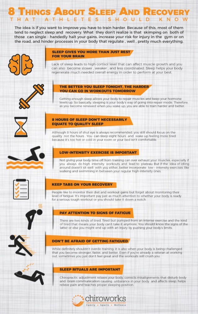8 Things About Sleep And Recovery That Athletes Should Know