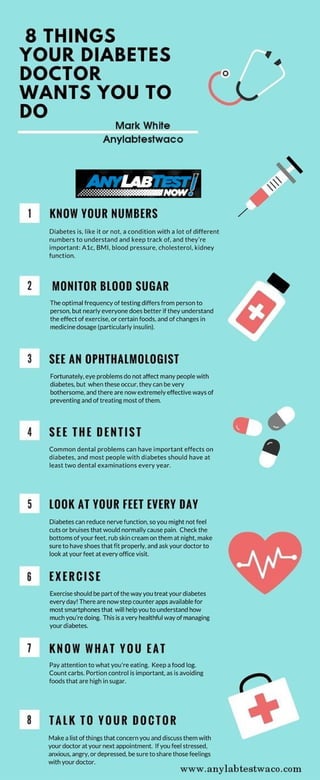 8 things your doctor wants you to do