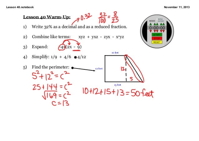8th Pre Alg L40 Inv 4 8th Pre Alg L40 Inv 4