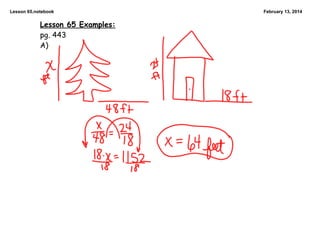 Lesson 65.notebook

Lesson 65 Examples:
pg. 443
A)

February 13, 2014

 
