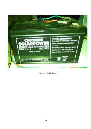 74
.
Fig.14.2 . 7Ah,12v Battery
 
