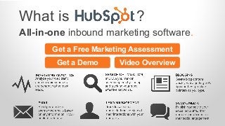 What is ?
All-in-one inbound marketing software.
Get a Demo Video Overview
Get a Free Marketing Assessment
 