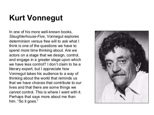 kurt vonnegut essay on writing