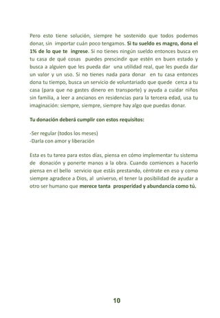 8 TIPS PARA ATRAER LA PROSPERIDAD Y ABUNDANCIA | PDF