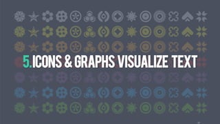 5.ICONS&Graphsvisualize TEXT
 
