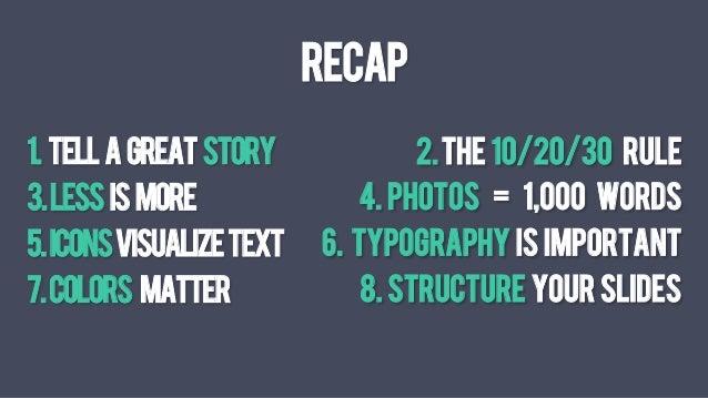 8 tips to create epic visual presentations visual presentation