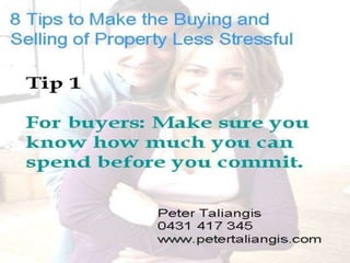 8 tips to make the buying and selling of property less strssful