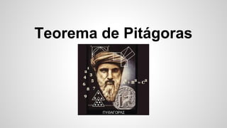 Teorema de Pitágoras 
 