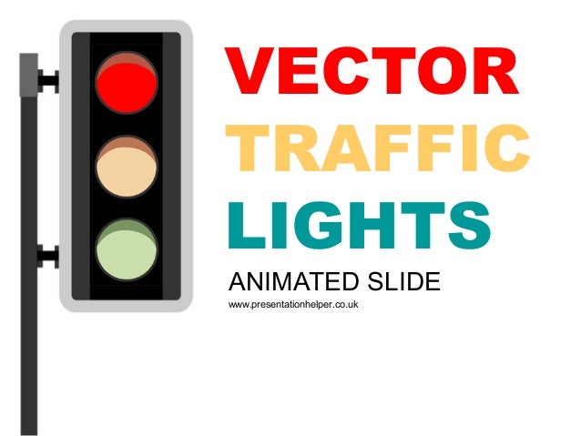 power point templates 8 traffic light