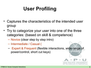 HCI - 8_User Profiling Updated_2018.pptx