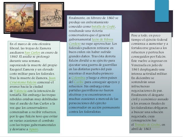 EL CAUDILLISMO – MILITARISMO 1830 – 1863 .LA GUERRA FEDERAL 1859 – 18…