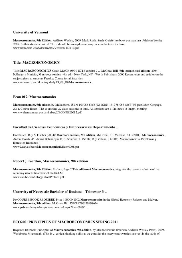 economics course companion pdf