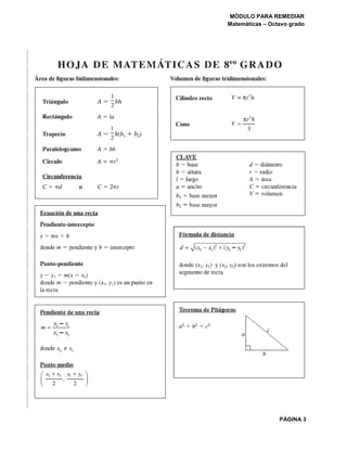 Modulo Matemática 8 | PDF