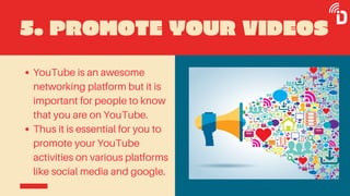 8 ways how to use YouTube for Business Marketing | PPT