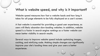 8 Ways To increase website speed & Enhance User Experience.pdf