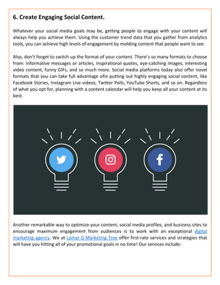 8 ways to properly promote your business on social media | PDF